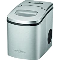 ProfiCook PC-EWB 1079 Máquina para hacer cubitos de hielo- 150 W- 1.7 litros- Acero Inoxidable- Plata- Negro